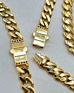 Testeur de Chaîne à Maillons Cubains en Argent Sterling 925 VVS Moissanite, Collier Cubain de 18mm - Product Image 2