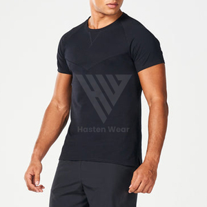 Camisetas de Hombre al por Mayor de Alta Calidad para Verano, Camiseta y Pantalones Cortos de Algodón de Punto, Camisetas con Logotipo Personalizado - Product Image 6