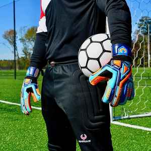 Gants de gardien en cuir premium personnalisables - Product Image 1