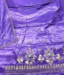 Trajes de seda Premium bordados a mano sin costuras de diseñador moderno para mujer moda india-estilo tradicional avanzado para fiestas - Product Image 3