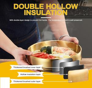 Cuencos de Metal Hechos a Mano con Acabado Antiguo para Eventos Culturales, Cafeterías, Comedores, Bodas y Reuniones Familiares - Product Image 5