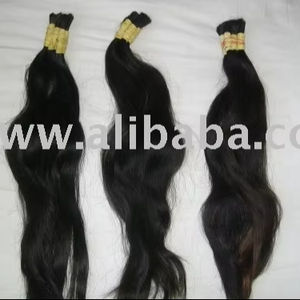 Venta al por mayor de pelo virgen sin procesar de doble estirado cutícula alineada vendedores, pelo indio Remy de Grado Superior 100% pelo virgen a granel - Product Image 6