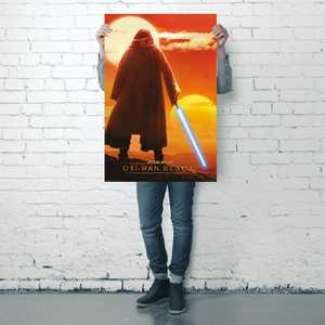 Póster Impreso Digitalmente de Star Wars Kenobi Twin Suns, Decoración para el Hogar, Pancarta de Plástico - Product Image 4