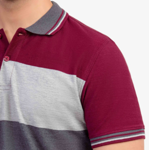 เสื้อเชิ้ตผู้ชายฤดูร้อนแบบสั่งทำคุณภาพสูง ขายส่ง พิมพ์ลาย ปักลาย เป็นมิตรกับสิ่งแวดล้อม แห้งเร็ว ระบายอากาศได้ดี ผ้าโพลีเอสเตอร์/คอตตอน ปกเสื้อแบบปกเชิ้ต - Product Image 3