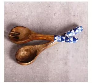 Ensemble de cuillères à salade en résine, ustensiles de cuisine - Product Image 3