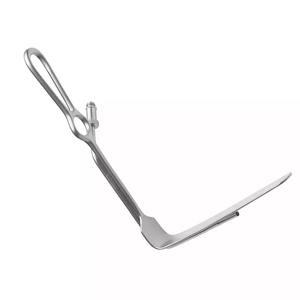 <b>Surgical</b> Instruments Best Quality Kocher Retractor With Fibrelight Wide <b>Blade</b> 245mm Abdominal Intestinal Retractors - Product Image 5