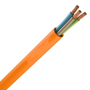 Câble résistant au feu CR1-C1 2,5 mm² 2 conducteurs LSZH en cuivre, câble électrique ignifuge norme française pour alarme incendie d'urgence - Product Image 3
