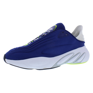 ADIDAS adifom sltn รองเท้าออกกำลังกายสำหรับผู้ชายและรองเท้าครอสเทรนนิ่งสีฟ้า/สีขาวเมฆ/สีเหลืองแสงอาทิตย์ | ของแท้100% - Product Image 1