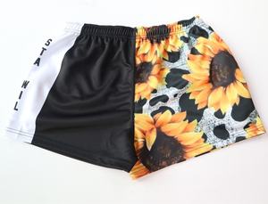 กางเกงขาสั้นกีฬาแบบตาข่ายระบายอากาศ แห้งเร็ว ออกแบบเองได้ สำหรับทุกเพศ พิมพ์ลายแบบซับลิเมชั่น พร้อมกระเป๋าซิป - Product Image 2