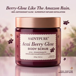 Exfoliante Corporal OEM <span class=keywords><strong>de</strong></span> Açaí y Granada con Azúcar Brasileño y Antioxidantes para Piel Seca 250g Venta al por Mayor Marca Privada - Product Image 2