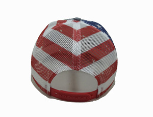 Casquette OEM personnalisée à 6 panneaux en maille à bord incurvé, casquette de camionneur avec patch en cuir personnalisé, casquette de camionneur fabriquée au Vietnam - Product Image 4