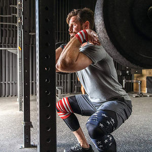 สายรัดข้อมือนีโอพรีนลายพรางออกแบบโลโก้ได้ตามต้องการสำหรับยิมยกน้ำหนักการปรับออกกำลังกายระบายอากาศได้ - Product Image 5