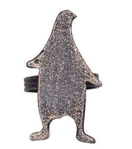 Porte-serviettes de table de mariage, porte-serviettes en cuivre de luxe, porte-serviettes moderne, porte-serviettes en tissu design, décoration artisanale - Product Image 1