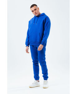 2025 Custom Logo 2-Piece Casual Solid Fleece Tracksuit for Men Women Breathable Printed Hoodie <b>Pant</b> Winter Jogging - Product Image 5