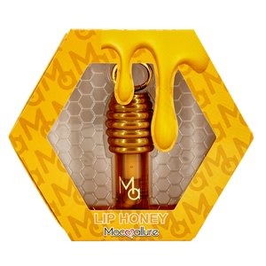 Lot de 6 gloss à lèvres Mocoallure au miel "Lip Honey" – Brillant à lèvres hydratant et nourrissant – Design créatif en nid d'abeille avec porte-clés - Product Image 5