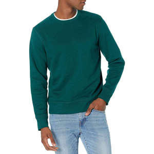 Premium Quality Oversized Men Pullover <b>Sweatshirt</b> 100% Cotton <b>Fleece</b> Men Crew Neck <b>Sweatshirt</b> - Product Image 2
