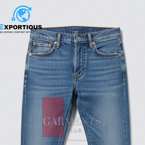 Men Classic Regular <b>Jeans</b> Denim Pants Straight Fit <b>Jeans</b> Men Casual Denim Pants Custom Logo <b>Jeans</b> Wholesale Regular Fit <b>Jeans</b> - Product Image 4