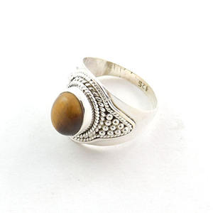 Bague en argent sterling 925 pierre naturelle unakite faite à la main ethnique une pierre bijoux éternité vermeil anneaux au meilleur prix - Product Image 4