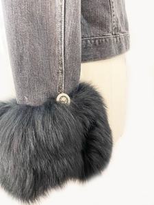 Chaqueta Vaquera para Mujer OEM, Color Personalizado, Informal, Impermeable, Transpirable, Reversible, Talla Grande, 100% Algodón - Product Image 2