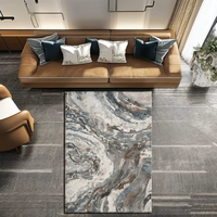 Magnifique Assortiment de Tapis d'Intérieur 100% Polypropylène Style Méditerranéen Antidérapant Différentes Tailles Formes Couleurs Fabriqués à la Machine