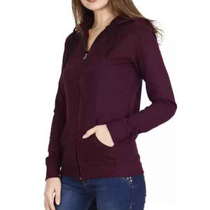 Sudadera con capucha de gran tamaño Vintage para mujer, cuello con cremallera, bolsillos de canguro, ropa de calle tejida estampada de peso ligero, chándal para Otoño Invierno XS - Product Image 5