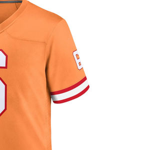 Camiseta de Fútbol Americano de Talla Grande Personalizada al por Mayor, Novedades, Hombres Mujeres, Logotipo Bordado, Ropa de Fútbol Americano - Product Image 6