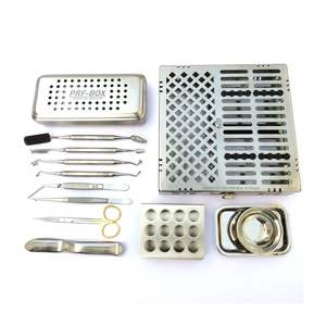 Caja de Instrumentos Quirúrgicos Dentales de Acero Inoxidable para Cirugía de Implantes, con Fibrina Rica en Plaquetas (PRF), Reutilizable, Manual, con Certificación CE, Narham Enterprises - Product Image 3