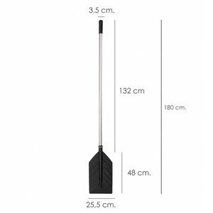 Bêche-mélangeuse agricole avec manche en aluminium, 180 cm. Pour usage domestique - Product Image 3