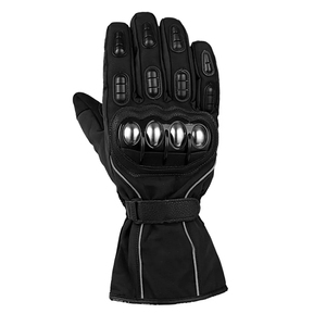Guantes de Motocicleta de Otoño Impermeables con Logotipo Personalizado de Alta Calidad, de Cuero Transpirable, con Protección para los Nudillos, Térmicos y Cálidos para Motociclistas - Product Image 5