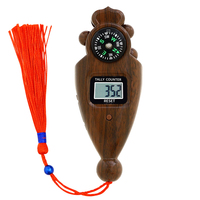 Vente en gros Compteur Tasbih à doigt musulman Perles de prière à main LCD numérique Tasbih islamique Compteur de doigt tasbih à main personnalisé