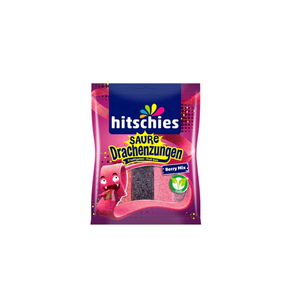 Wholesale Hitschies Sour Dragon Tongues 125g Berry Mix Variant Also Available With Raspberry Blackberry And Currant Flavors - Product Image 3
