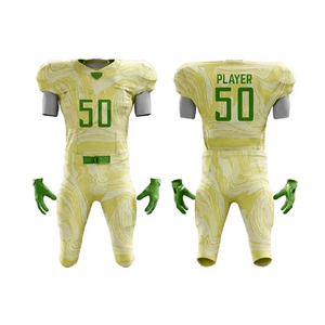 Maillots de football américain pour enfants avec logo personnalisé, maillot à 12 panneaux, uniforme de football américain - Product Image 2