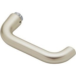 HOPPE Paris 138L Aluminium Door Handle Hole Part F2/Nickel Silver Square 8mm DIN for Left/Right Curtain <b>Poles</b> Tracks Accessories - Product Image 1