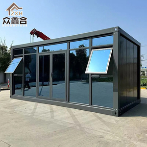 <span class=keywords><strong>Casa</strong></span> Prefabbricata Moderna con Due Camere da Letto in Container, Pannelli Sandwich Traspiranti, Appartamento di Lusso in Acciaio per <span class=keywords><strong>Giovani</strong></span> - Product Image 1