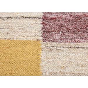 Alfombras de Lana Tejida Plana Color Marfil con Diseño Tibetano a Rayas para Sala de Estar o Dormitorio ADWL-1287 para Uso en Automóviles - Product Image 3