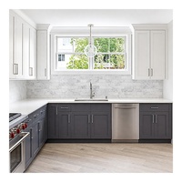 Fenêtres modernes à double battant en aluminium certifiées NFRC, insonorisées, triple vitrage Low-E rempli d'argon avec grille blanche
