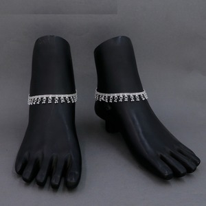 Best Material <b>Artificial</b> Silver Plated Anklet Payal Latest &Classic Design Traditional Women Payal Fashionable Anklets for Girls - Product Image 1