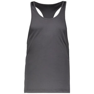 OEM de talla grande transpirable gimnasio camisetas sin mangas de moda sostenible lavado liso ropa deportiva culturismo Fitness Stringer - Product Image 1