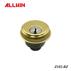 OEM ODM US Style Brass Mortised Lock Cylinders with Thumbturn - Product Image 3