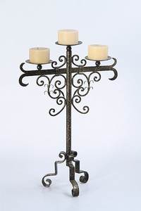 เชิงเทียนโลหะคุณภาพสูงดีไซน์ทันสมัยหรูหราหรูหราหรูหราสไตล์ใหม่เชิงเทียนสำหรับบ้าน - Product Image 2