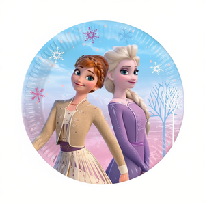 Platos Desechables Frozen de 23 cm, 6 Piezas, Vajilla para Fiestas Infantiles, Celebración de Cumpleaños - Product Image 3