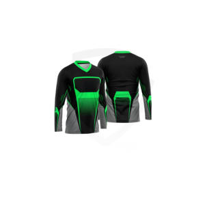 Camiseta Polo de Motociclismo Sublimada y Transpirable Personalizada con Nombre del Equipo de Motocross, Secado Rápido, Protección Anti-UV - Product Image 2