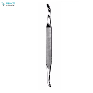 Instrumento quirúrgico de alta calidad, elevador de Seldin, 19cm, doble extremo - Product Image 3
