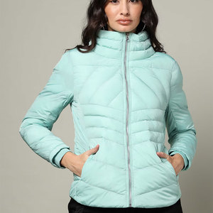 Bubble Puffer Chaqueta cálida de invierno Mujer Abrigos de moda Ropa de abrigo de manga larga Cremallera Casual Parkas Abrigo acolchado - Product Image 1