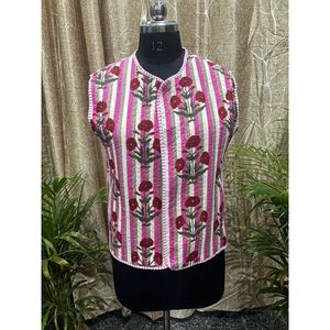 Chaqueta a Rayas Elegante y Profesional para Comodidad Diaria y Uso Casual, Prenda Exterior Bordada con Versatilidad - Product Image 1