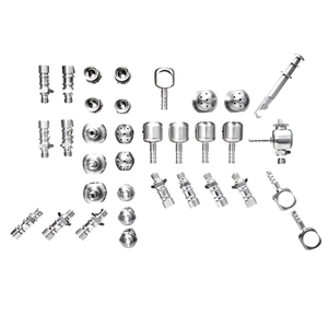 เครื่องกัดซีเอ็นซีความแม่นยำตามสั่งอะไหล่ตัวยึดสแตนเลสอลูมิเนียมไทเทเนียมบริการผลิตงานประดิษฐ์ไต้หวัน - Product Image 2