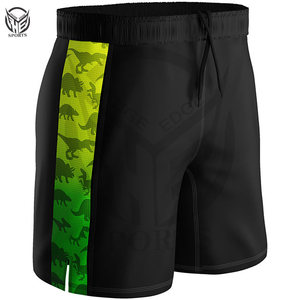 Pantalones Cortos de Entrenamiento MMA y Boxeo de Secado Rápido y Peso Ligero, Impresión por Sublimación Personalizada, Material Transpirable, Pantalones Cortos de Kickboxing para Hombre - Product Image 2