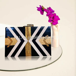 กระเป๋าคลัทช์เรซินสำหรับผู้หญิงตอนเย็นประดับพลอยเทียมแฟนซีงานปาร์ตี้กระเป๋าคลัทช์งานปาร์ตี้กระเป๋าถือผู้หญิงที่นิยมมากที่สุดโดย fwe - Product Image 6