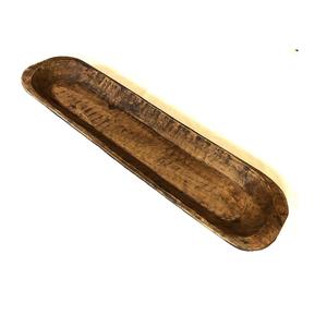 ชามแป้งไม้ทำมือทนทาน,ชามแป้งทำจากไม้สำหรับงานปาร์ตี้ - Product Image 1