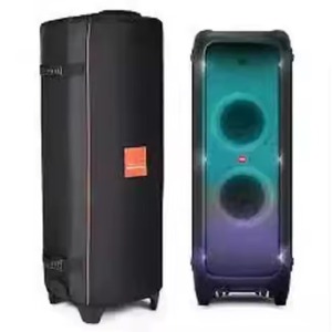 ลำโพงอัจฉริยะไร้สายสำหรับปาร์ตี้สีดำพลังสูงพร้อมระบบสื่อสาร AUX - Product Image 1